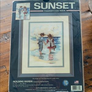 Dimensions Holding Hands Counted Cross-Stitch Kit